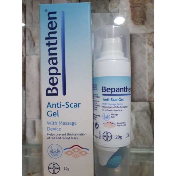 Bepanthen Anti_Scar gel: lăn mờ  sẹo  lồi lõm (20g )