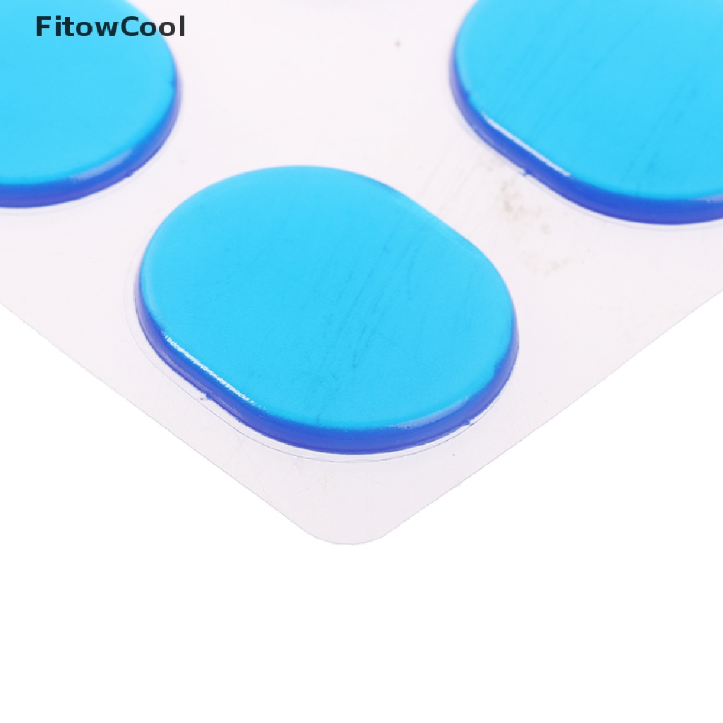 6 Miếng đệm dán bằng silicone gel giảm âm kiểm soát âm thanh cho trống QDD