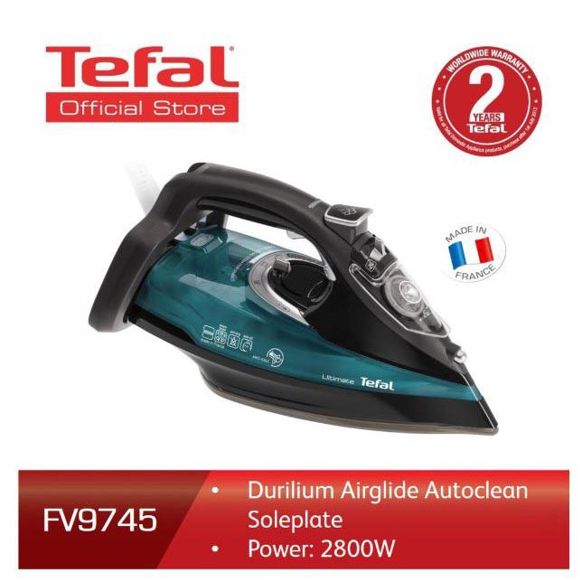 Bàn ủi hơi nước Tefal FV9745LO công suất 2800W sản xuất tại Pháp, bảo hành 24 tháng