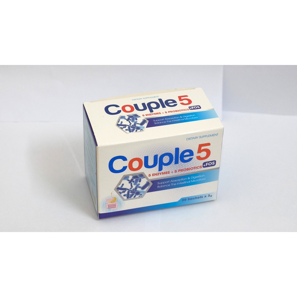 Men vi sinh Couple 5 3g/20 gói
