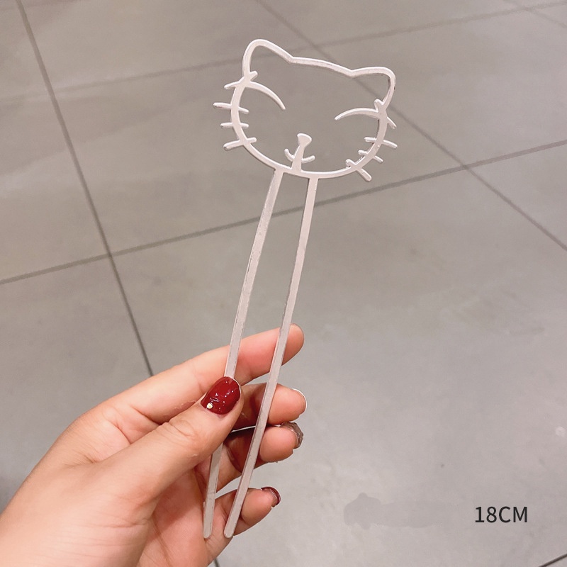 Trâm cài tóc Haimeikang hình mèo phong cách Hàn Quốc dễ thương cho nữ