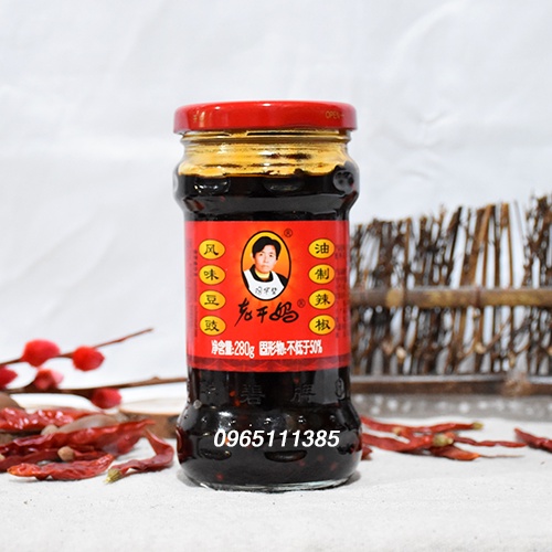 Ớt Chưng Dầu Laoganma Tàu Xì 280g ⚡️⚡️Freeship⚡️⚡️ nội địa TQ
