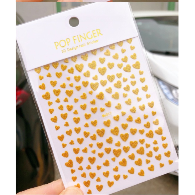 Sticker trang trí nail  ME017