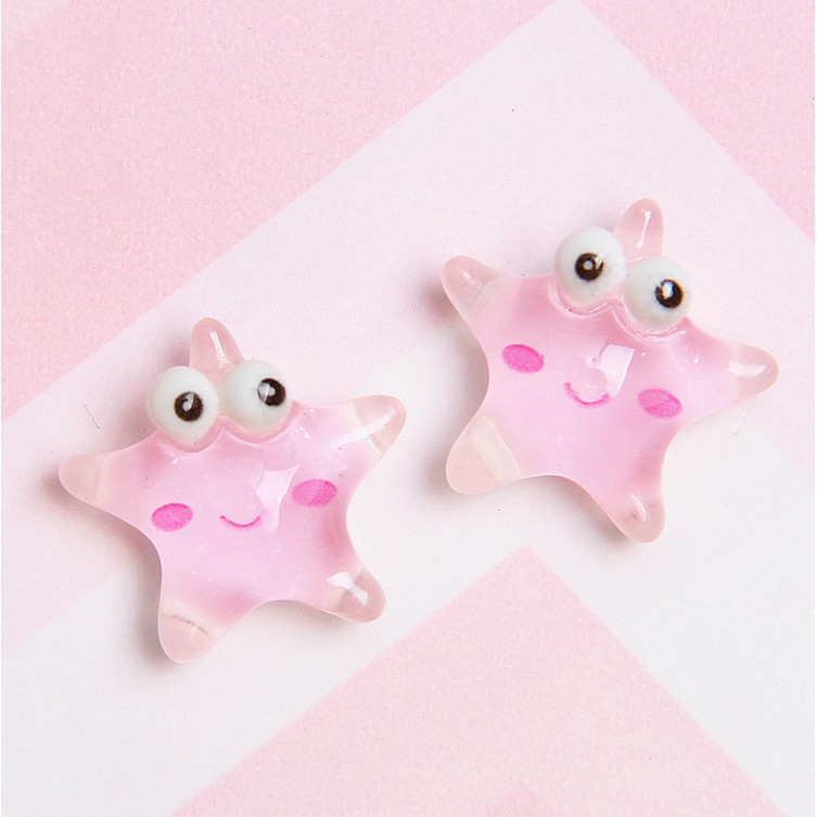 sticker hình ngôi sao- phụ kiện handmade ốp lưng