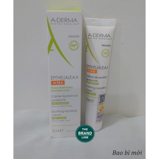 A-DERMA EPITHELIALE A.H Ultra Soothing-Repairing Cream/ Kem giúp phục hồi, chăm sóc, dưỡng ẩm và bảo vệ da (15 ml)
