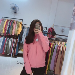 ÁO KHOÁC THUN COTTON LẠNH- hình tự chụp