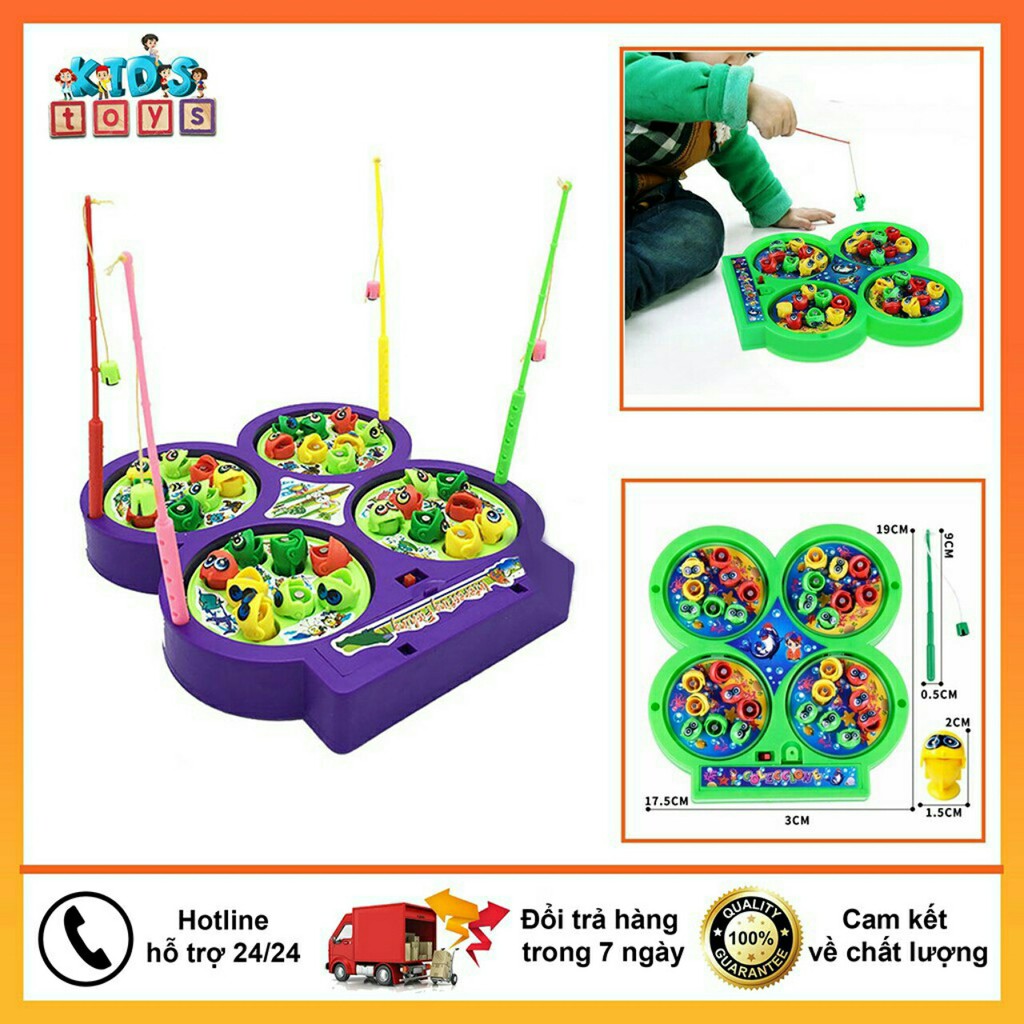 Bộ câu cá 4 hồ câu