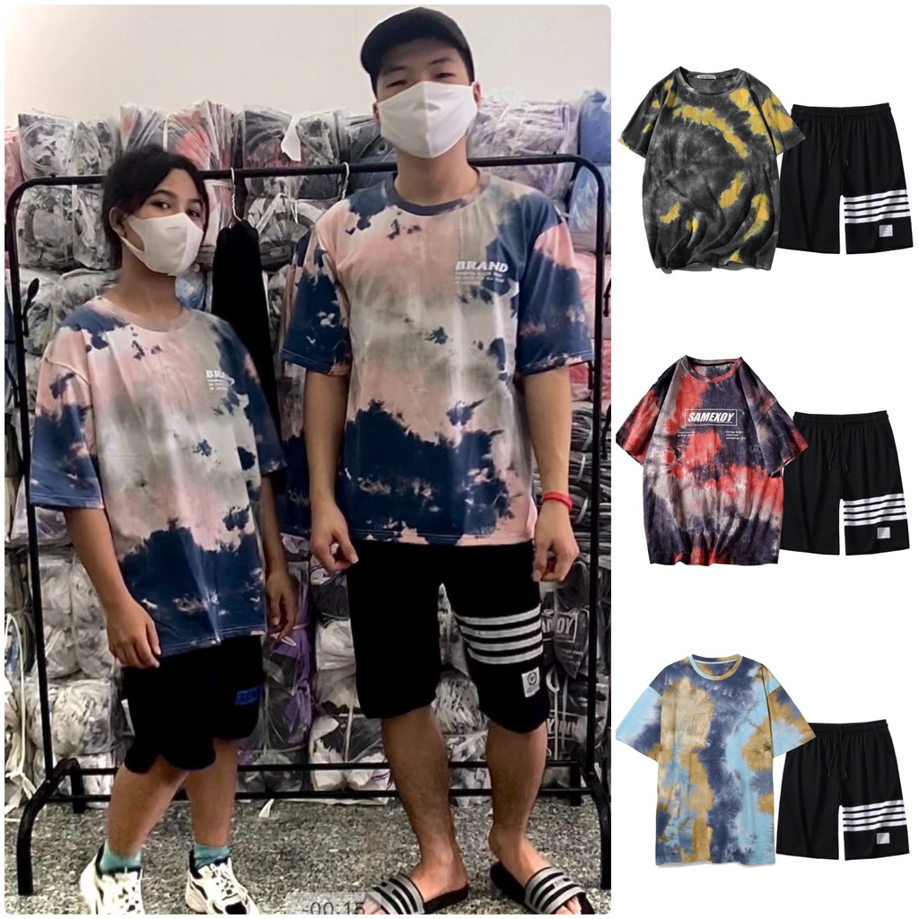 Set Bộ Thể Thao 2 Món Quần Shorts + Áo Nam Nữ Unisex Chất Vải Thun Con Báo MSA010TH