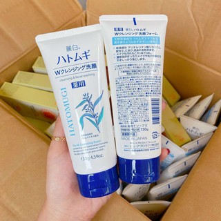 Sữa Rửa Mặt Trắng Da Hatomugi Chiết Xuất Ý Dĩ Làm Sáng Da 130g