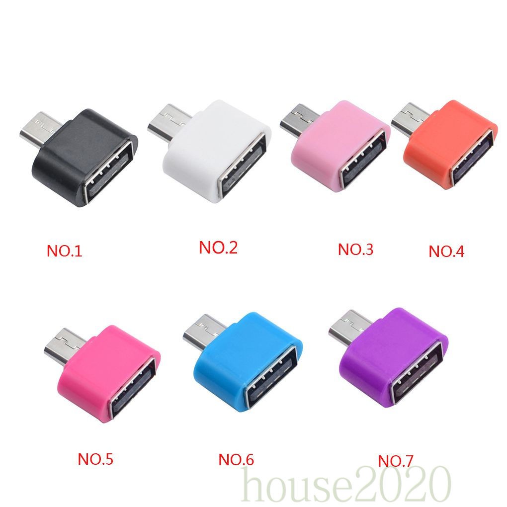 Bộ chuyển đổi OTG mini micro USB đọc thẻ nhớ dành cho bàn phím chuột máy tính bảng điện thoại