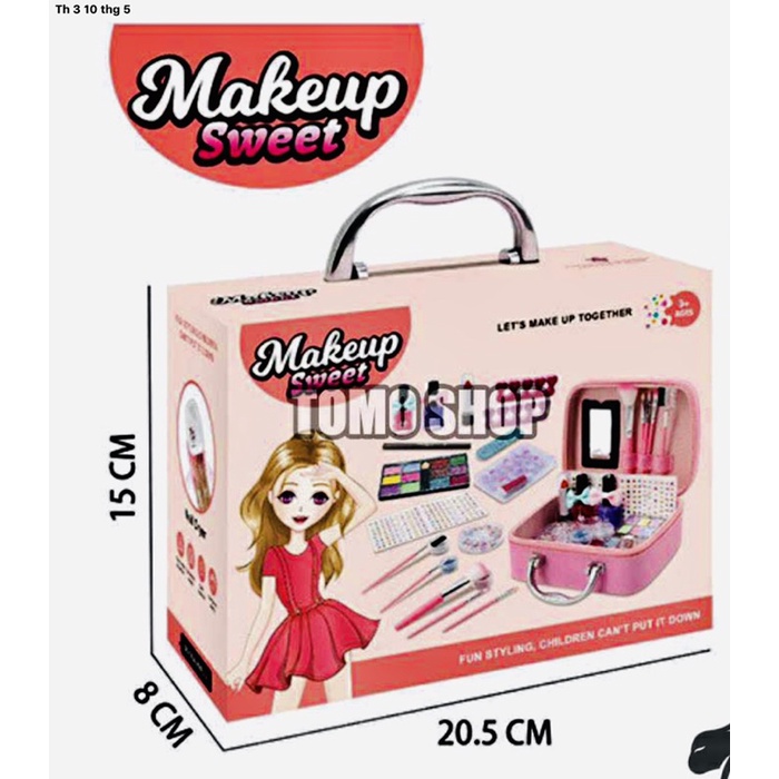 Bộ đồ chơi trang điểm búp bê makeup sweet