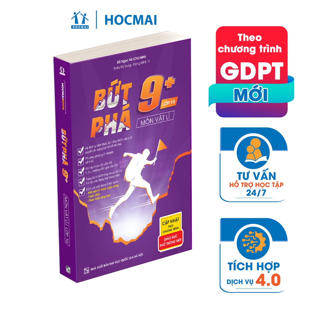 Sách - Combo 3 cuốn bứt phá 9+ lớp 10 môn Toán, Lí, Hóa (theo chương trình GDPT MỚI)
