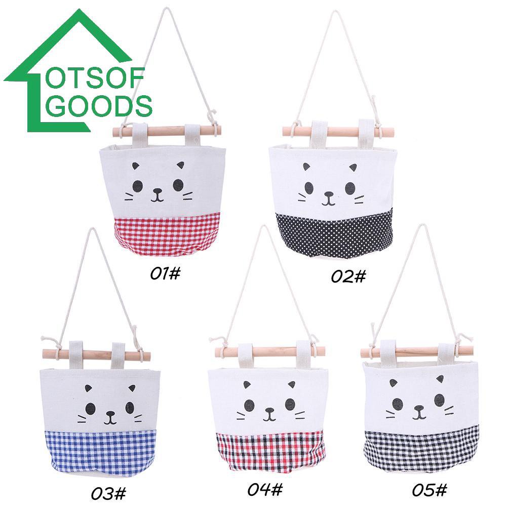 Túi vải treo tường đựng đồ dùng