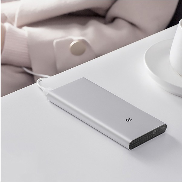 Sạc dự phòng Xiaomi gen 2/ Sạc nhanh Xiaomi dung lượng 10000 mAh 2 cổng sạc