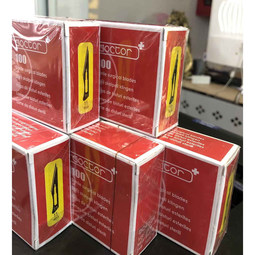 Dao Lấy Mụn - Dao Mổ Phẫu Thuật Y Tế ( 100 Miếng )