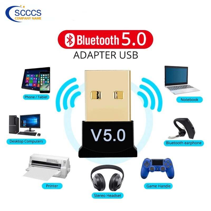 Bộ Thu Bluetooth 5.0 Bộ Chuyển đổi Bluetooth Không Dây Âm Thanh Dongle Người Gửi Cho PC Máy Tính Xách Tay Tai Nghe LMP9.X Bộ Phát USB