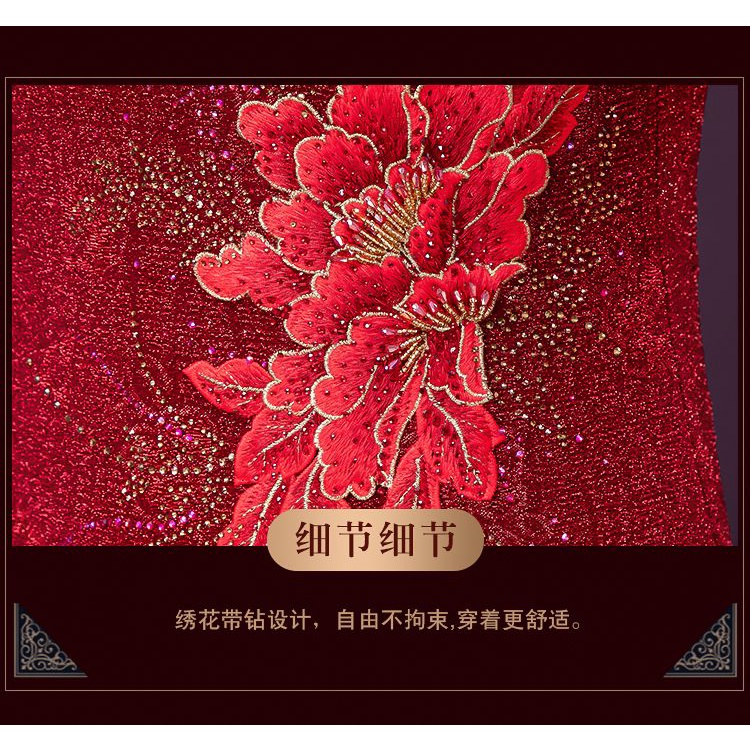 Đầm Cưới Tay Ngắn Thiết Kế Cỡ Lớn Thời Trang Sang Trọng Cao Cấp Dành Cho Nữ Trung Niên