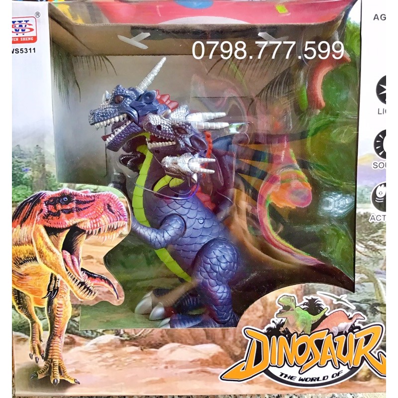 KHỦNG LONG 5 ĐẦU CÓ CÁNH