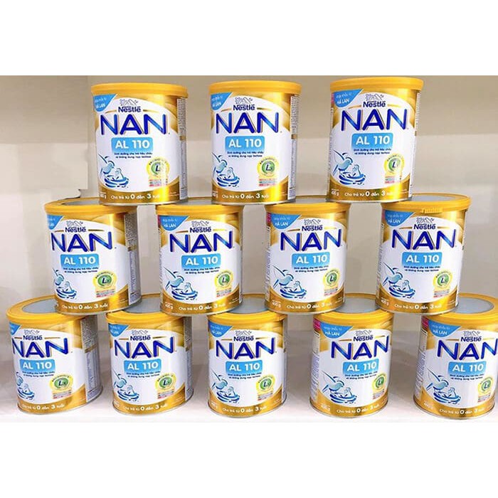 Sữa bột Nestle Nan AL110 400g (0 - 3 tuổi)_Duchuymilk