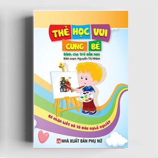 Thẻ Học Vui Cùng Bé - Bé Nhận Biết Và Tô Màu Nghề Nghiệp