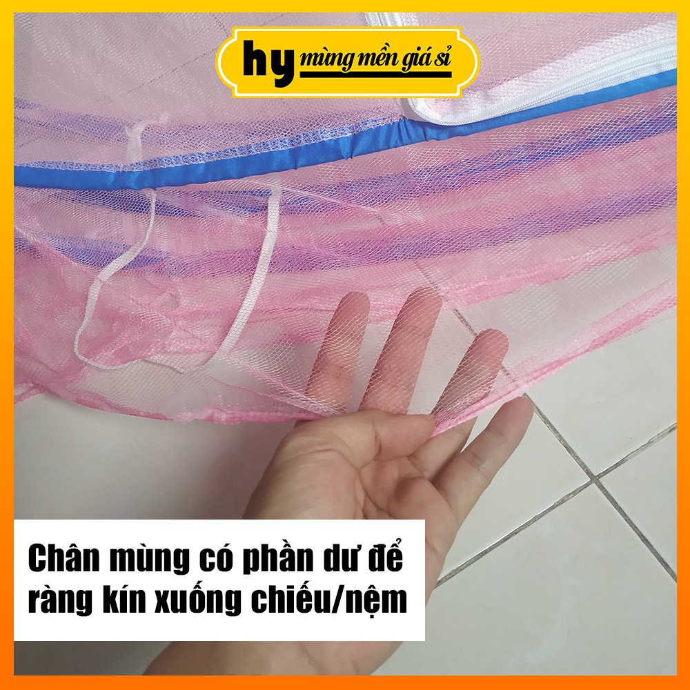 [HÀNG THÁI LAN] Mùng chụp tự bung 1m2, 1m4, 1m6, 1m8, 2m | ẢNH THẬT | Mùng mền giá sỉ Hy