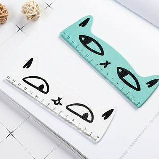 Thước Mèo Gỗ cute 15cm