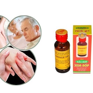 Dầu xoa bóp massage Huế ( hiệu Phước Quy  60ml chính hãng , loại  đặc biệt )