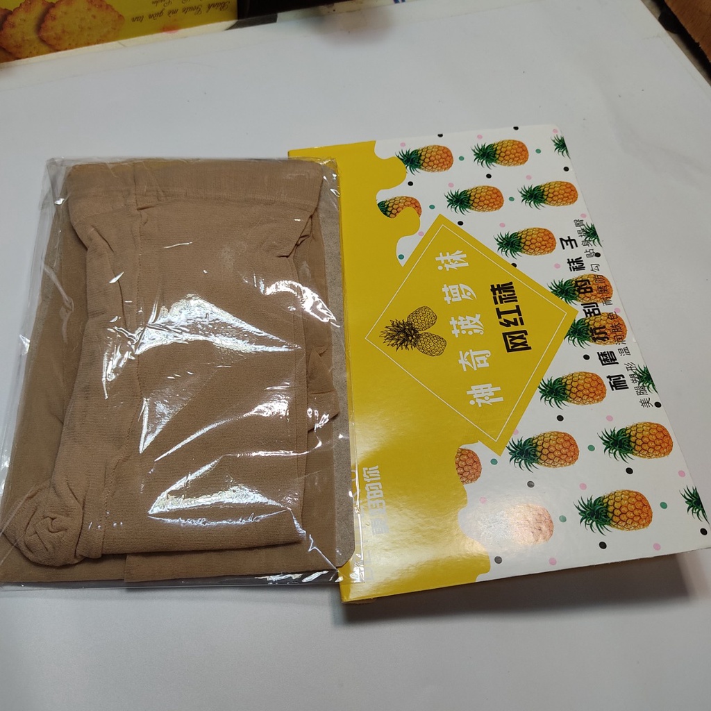 1 quần tất da mỏng siêu dai, quần tất giấy hình quả dứa