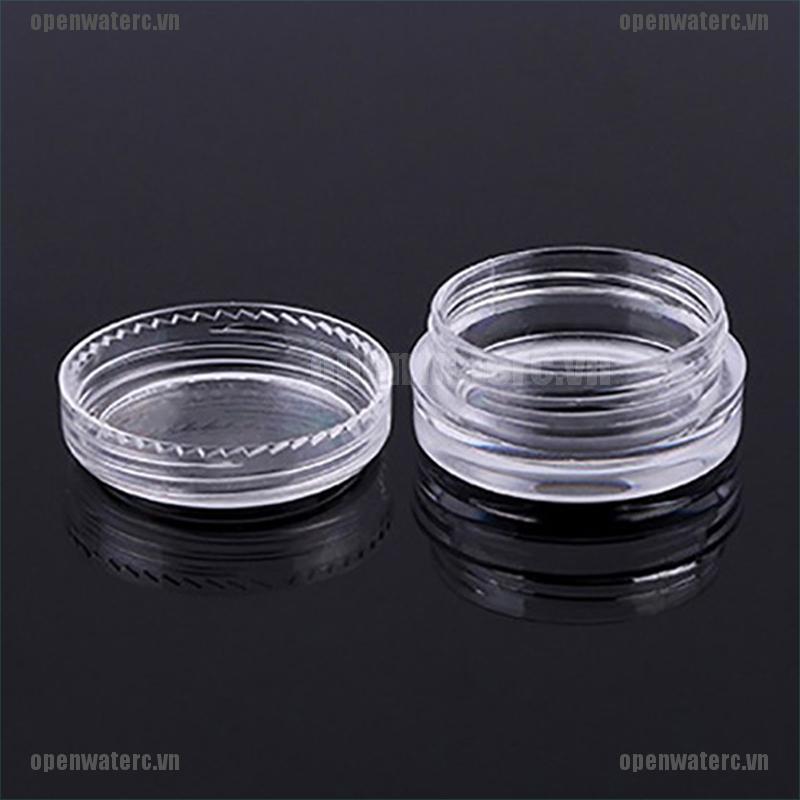 Set 10 Hộp Rỗng Trong Suốt Đựng Mỹ Phẩm Tiện Dụng