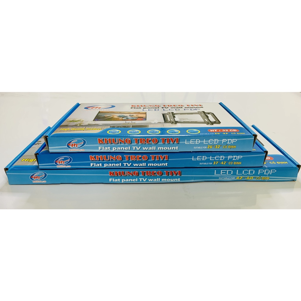 Khung treo Tivi Cố định 26″-60″ Led bản Hoàng Thịnh