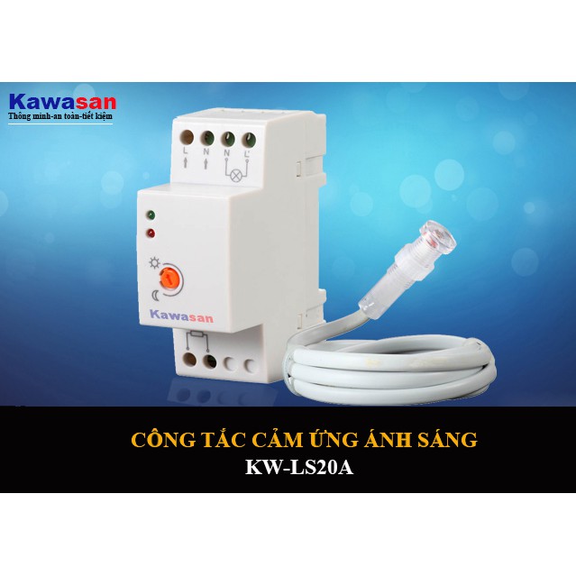 CÔNG TẮC CẢM ỨNG ÁNH SÁNG KAWASAN KW-LS20A MẮT RỜI