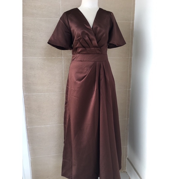 Đầm TED BAKER dạ hội chất satin 🍀🍀🍀🍀