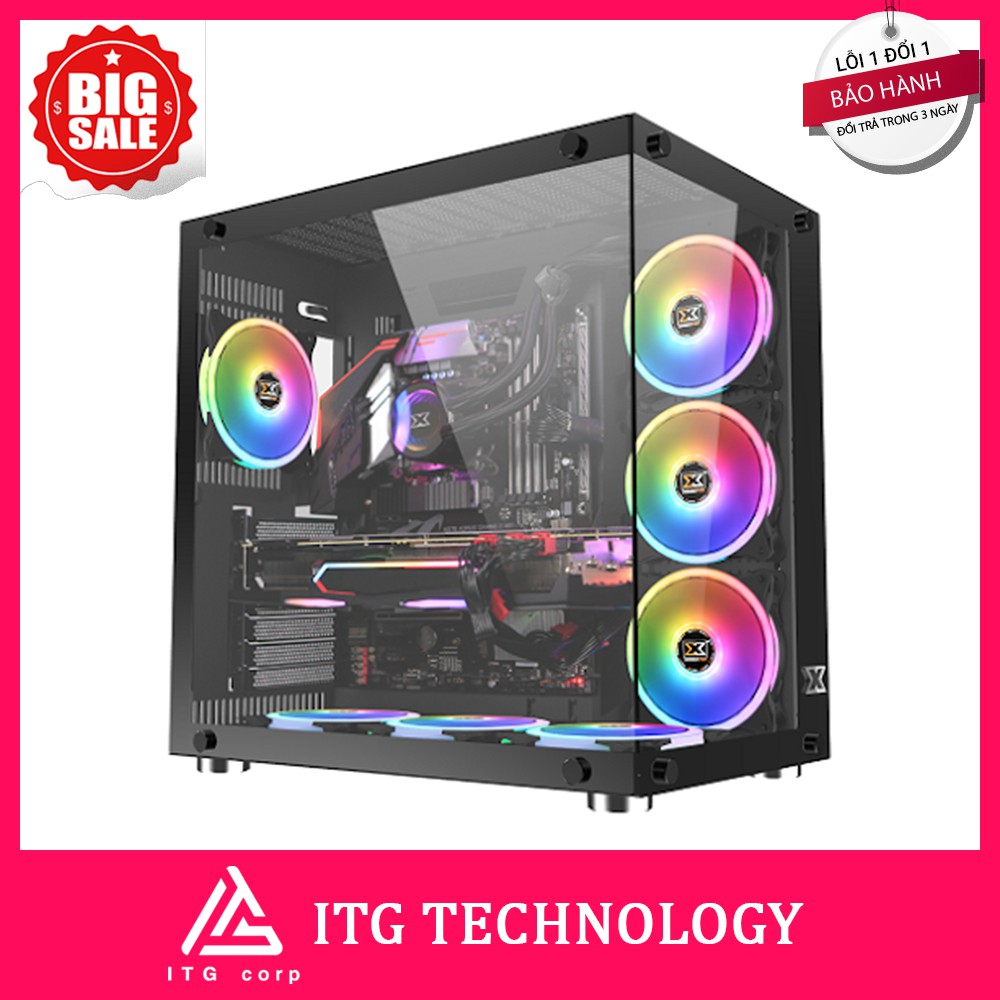 Vỏ case xigmatek AQUARIUS PLUS - BLACK