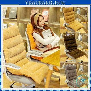 Đệm lót ghế tựa lưng 1 mảnh lông mịn 1m2 có hạt chống trược dành cho ghế văn phòng, trải nằm ngủ dưới sàn