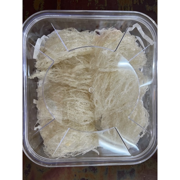 50g Tổ Yến sào tinh chế sạch sợi nhiều +🍎🍎+đường phèn