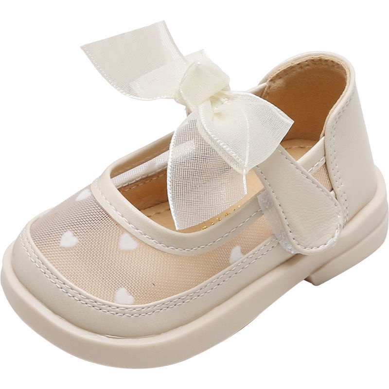 Giày Sandal Đế Mềm Phối Lưới Thoáng Khí Phong Cách Công Chúa Cho Bé Gái 1-3 Tuổi