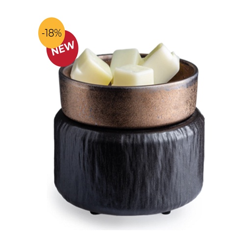Máy khuếch tán hương thơm 2 trong 1 Yankee Candle - Primitive Black