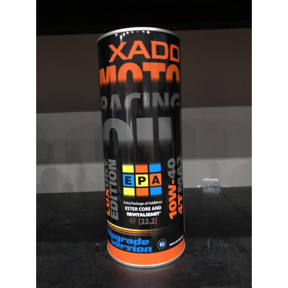 Nhớt XADO RACING 10W40 Full Tổng Hợp 100% ( cho Xe số + Xe Côn Tay )