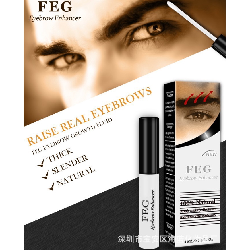 (hàng Mới Về) Serum Kích Thích Mọc Lông Mày / Lông Mi Feg | BigBuy360 - bigbuy360.vn