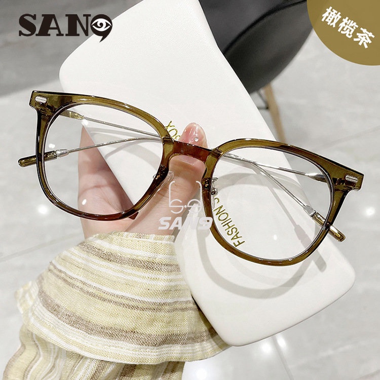 Kính Mát TR90 Màu Nâu Lạnh Thời Trang Hàn Quốc Cho Nữ (San9)