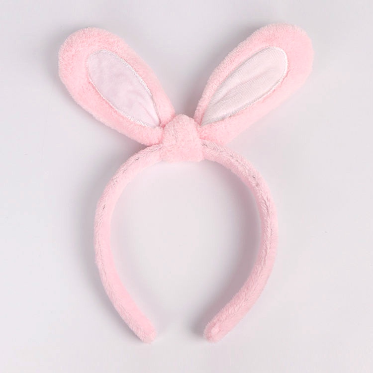 Băng đô rửa mặt thiết kế tai thỏ dễ thương