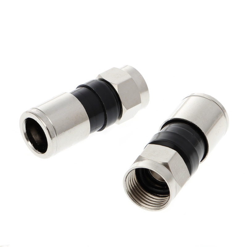 Set 10 Đầu Nối RG6 F 2 7cm Chuyên Dụng Cho Sky Satellite V
