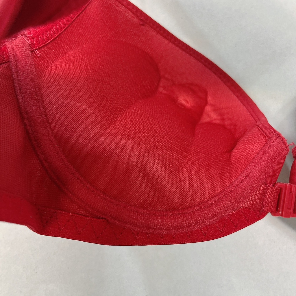 Áo ngực nữ trơn cài trước nâng ngực Joy 3408 có gọng mút đúc dày cúp xéo size 34-36-38