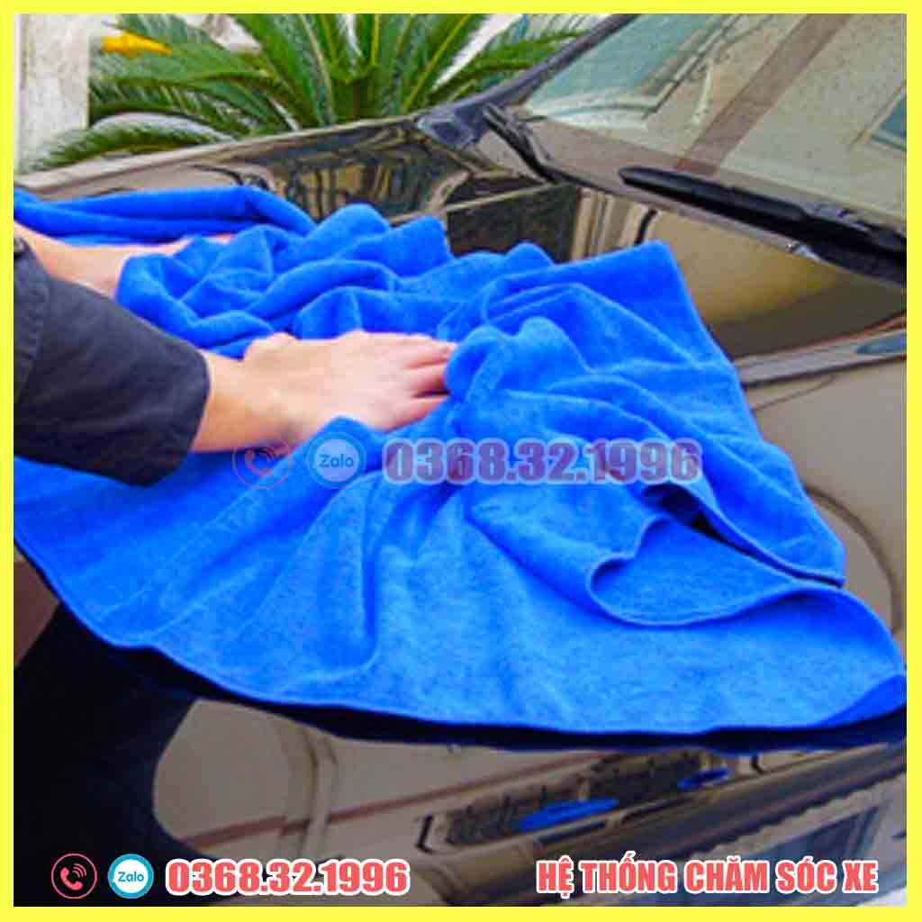 Khăn Lau Xe Microfiber Mềm Mịn Siêu Thấm Hút Chuyên Dùng Lau Rửa Xe Hơi Ôtô Xe Máy Dùng Trong Spa Nail Làm Tóc 70×140cm