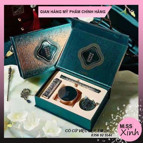 [SẴN] Set trang điểm nội địa trung 4 món Linnsz cánh bướm sang chảnh - Miss Xinh