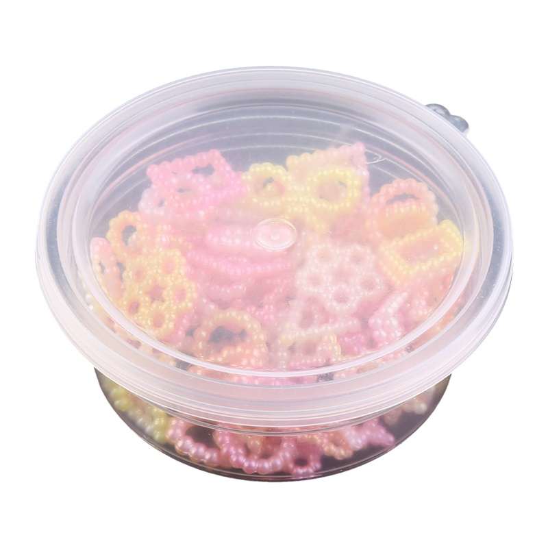 Blg️ Hạt Cườm Nhựa Resin Ngọc Trai Giả Dùng Để Làm Đồ Thủ Công Kiểu Ngẫu Nhiên