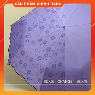 [HÀNG SIÊU TỐT] Ô gặp nước nở hoa chắn tia UV