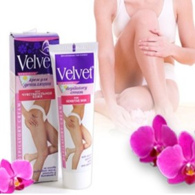 Kem Tẩy Lông Velvet Dầu Oliu Và Hoa Cúc