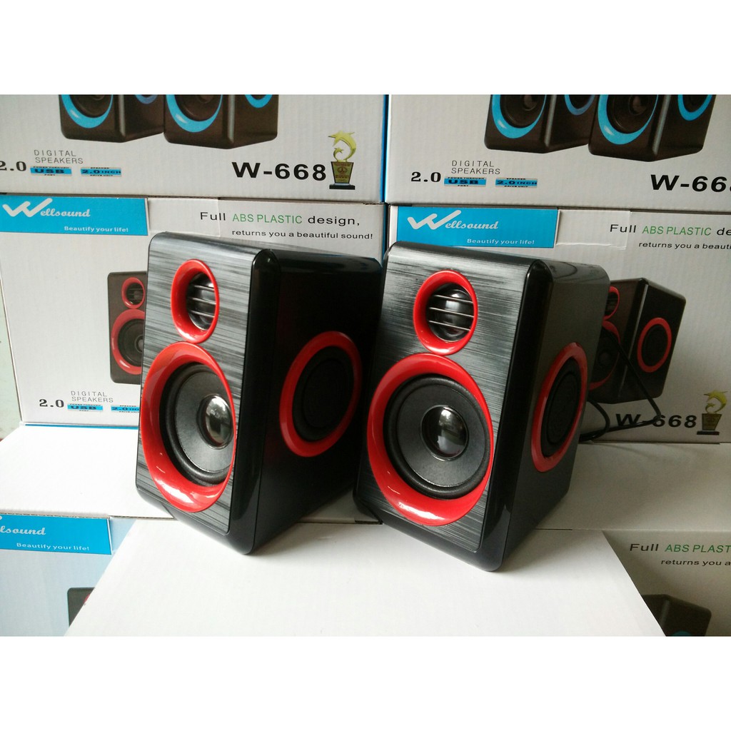 Loa Wellsound W668 2.0 cực hay