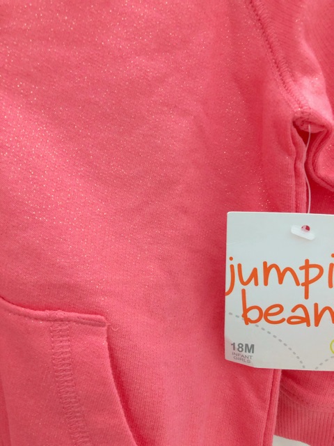 Áo khoác Jumping Beans chất cotton cho bé 12 tháng đến 3 tuổi